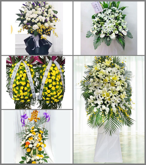 河南濮阳濮阳县白罡乡白事花篮预定